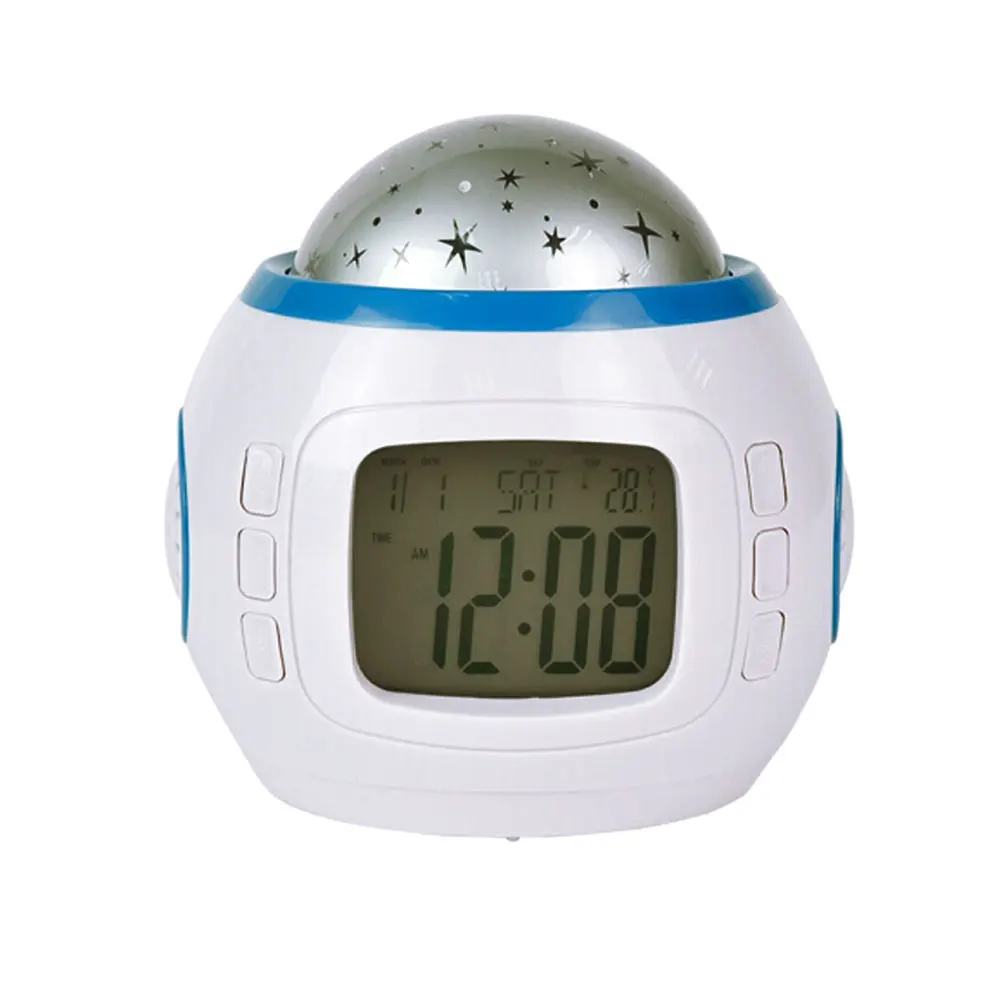 Bulk Dreamy Night Moon Star Light Clock Ceiling Projection Bulk Dreamy Night Moon Star Light