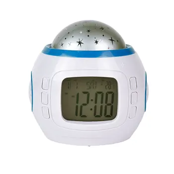 Bulk Sale Dreamy Night Moon Star Light Clock Ceiling Projection Bulk Alarm Clock In Bedroom Buy Bulk Alarm Clock Clock Ceiling Projection Bulk Sale