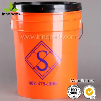 5 gallon paint bucket with lid