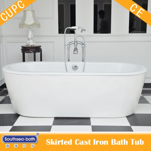 Cast Iron Bathtub Skirted Bath Tub Freestanding Installation Type Cast Iron Bathtub Skirted Bath Tub