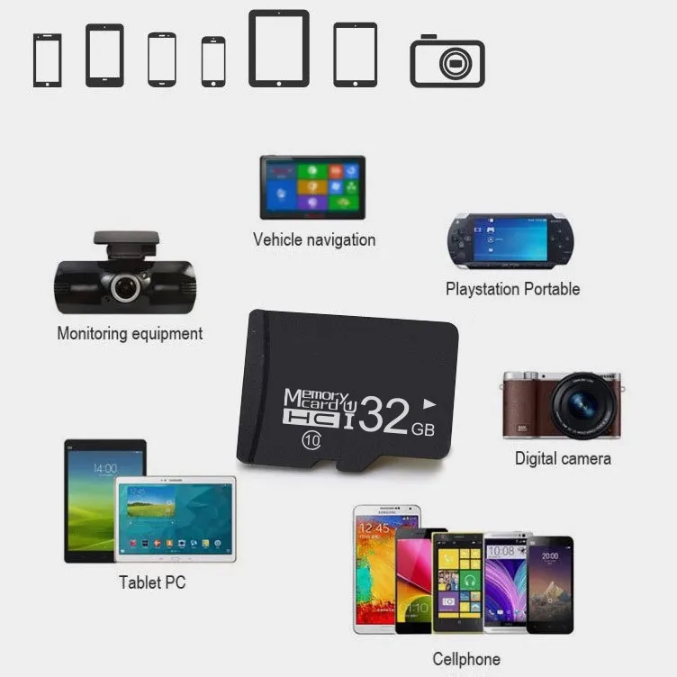 Wholesale High Speed Full Capacity Memory 16gb 32gb 64gb 128gb Custom Logo Msd tf memory card - ANKUX.COM