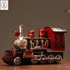 Retro locomotive resin model train