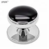 SC9001 2018 Fashion Tuxedo Shirts Cuff Studs Sets Silver Round Enamel Cuff Studs For Men