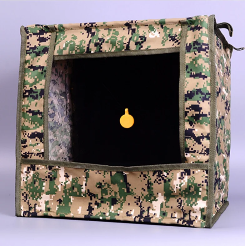 Soundproof Airsoft Shooting Target Box Slingshot Portable Target Case