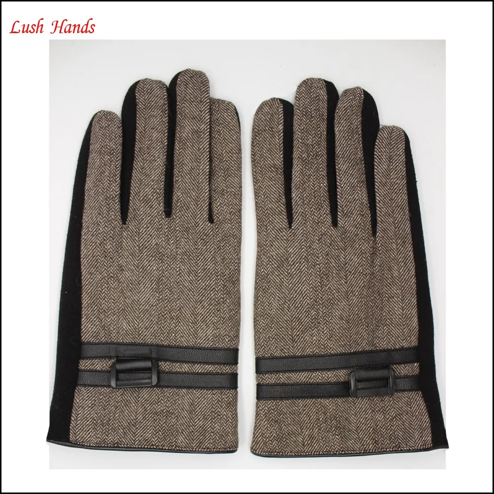 2016 popular women's lovely woolen gloves for wholesale