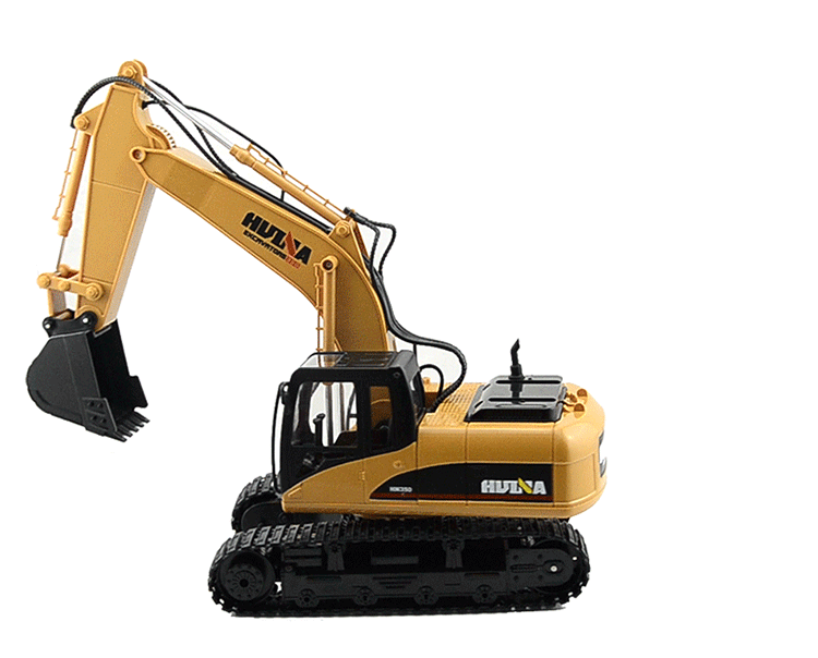 Best Selling Global Drone Huina 1550 Rc Excavator Toy 112 2.4g 15