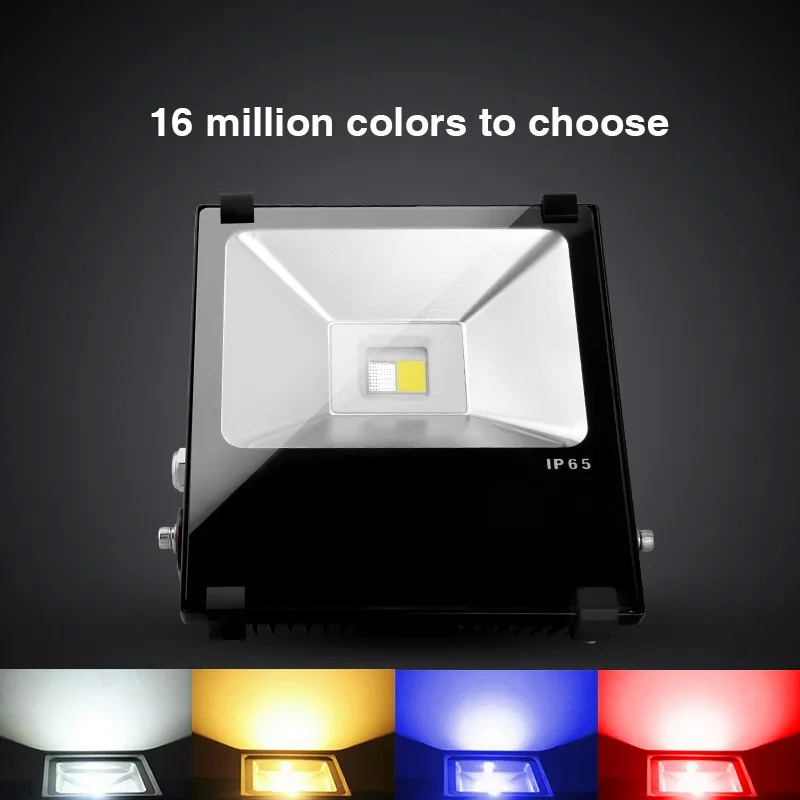 Milight Futt01 Rgbw Led Flood Light Color Changing And Dimming 1100