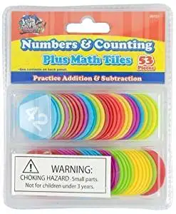 Number And Counting Learning Tiles 53 Pack 156 pcs sku# 1231013MA