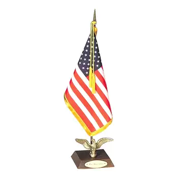 Custom Office Indoor Flag With Desk Pole Custom Office Indoor Flag With Desk Pole