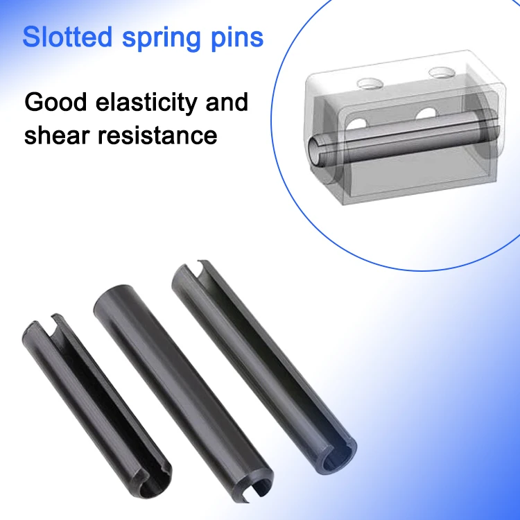 Din 7346 Standard Stainless Steel Slotted Split Spring Dowel Lock Pins