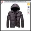 Men thick 50D plus size winter bomber hoody fashion jacket stock for European Market