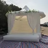 High Quality Popular White Wedding Inflatable Jumping Castles