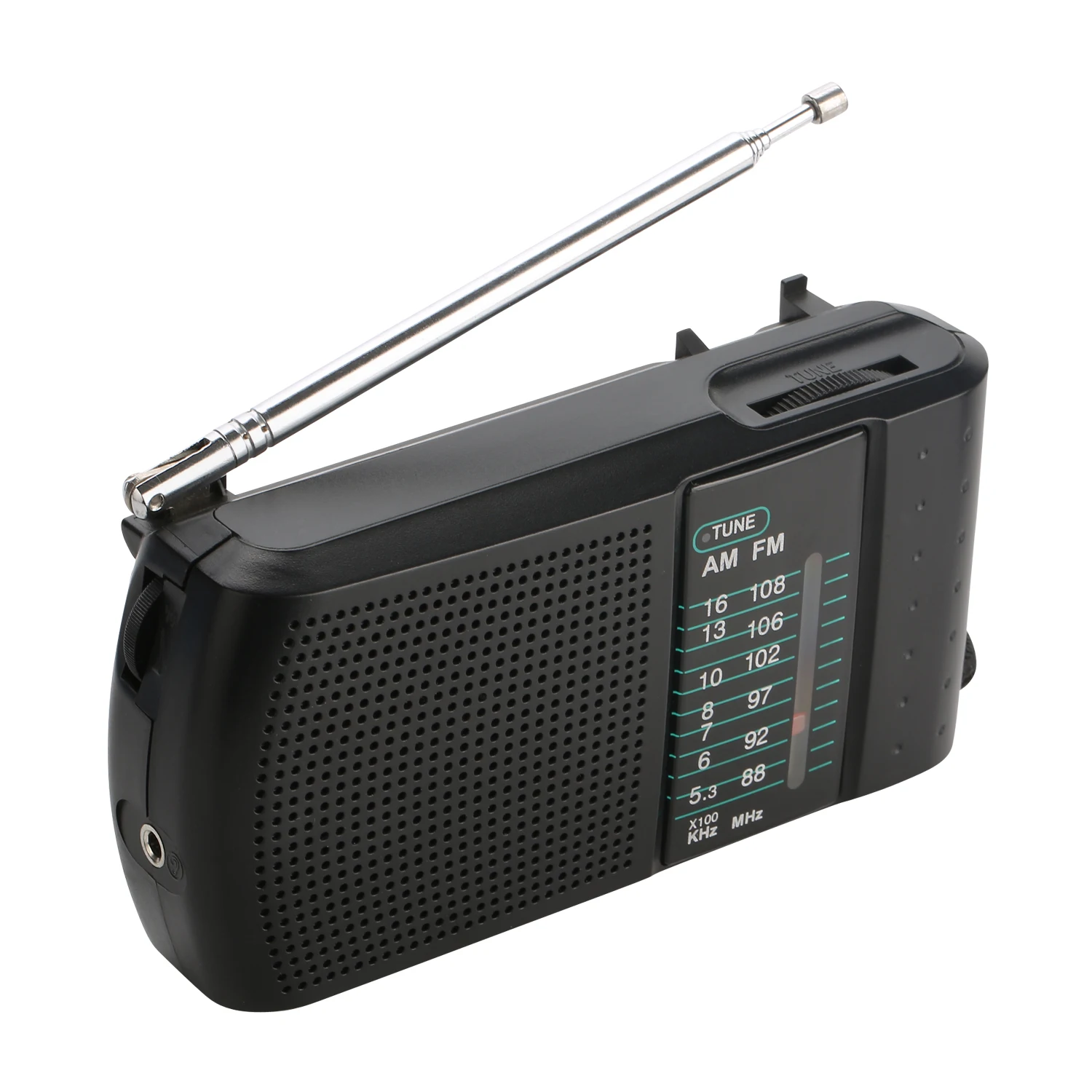 Cheap AM FM Portable Radio - High Power, Classic Style