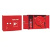 Double box 1"x30m Fire hose reel and fire extinguisher cabinet