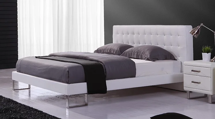 Modern Design High Quality Double Cot Bed With Metal Frame View