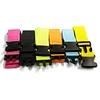 Custom colorful adjustable plastic buckle travel luggage strap