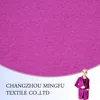 Bright Color rose Solid Boiled Wool Fabric, wool/viscose/polyester blend fabric for coats