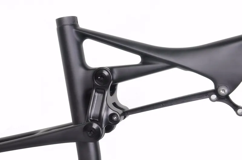 matte black road bike frame