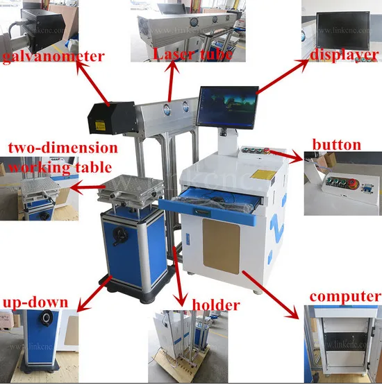 Factory Direct Supply pcb barcode laser marking machine