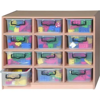 toy storage combination with boxes