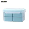 China supplier multilayer food storage PP PE Silicone lunch box japan fruit container