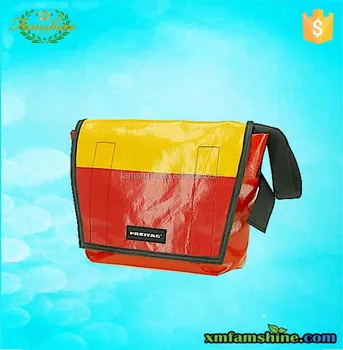 tarpaulin messenger bag