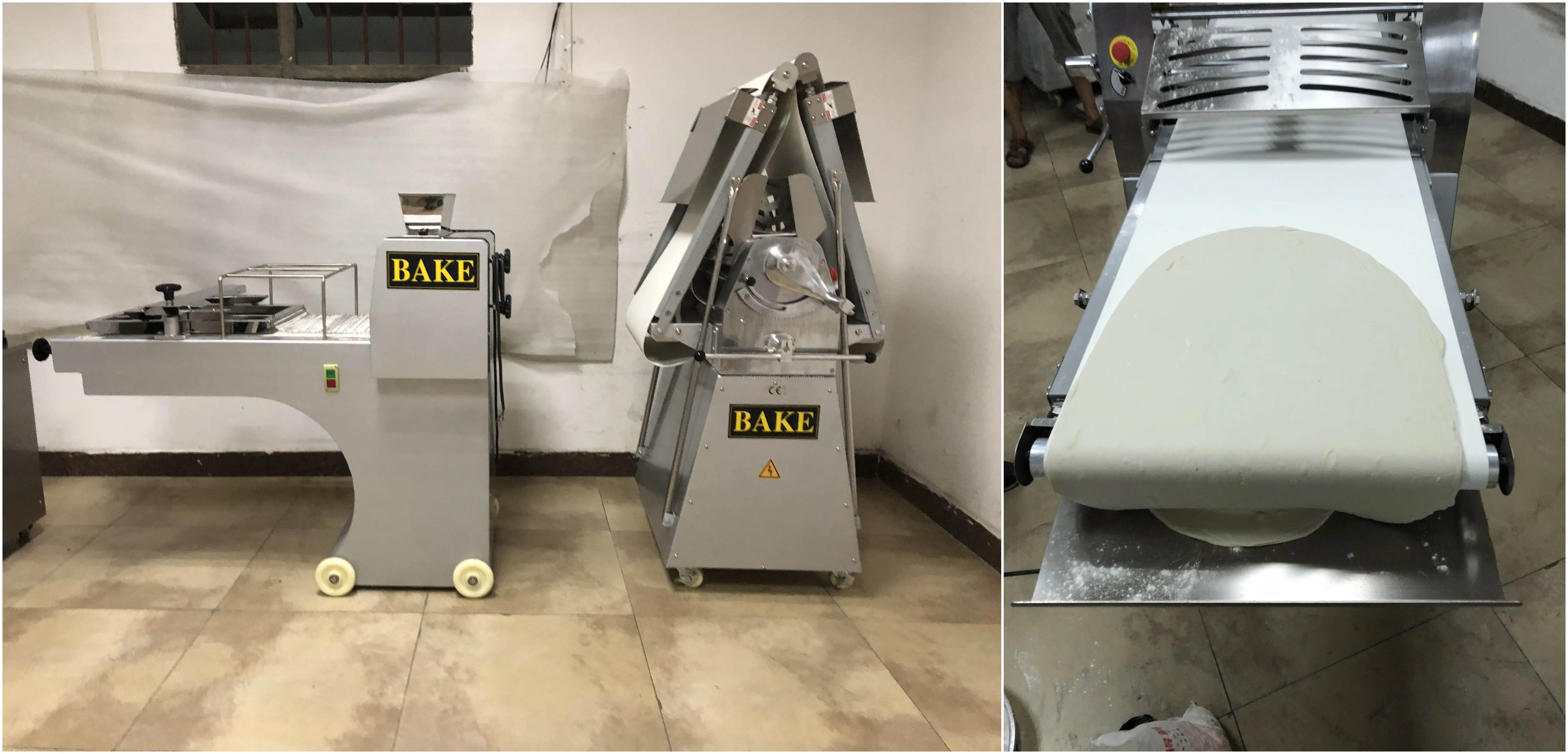 Lebanese Bread Dough Sheeter Machines Price In Automatic Bakery Dough
