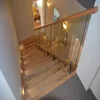 35 days production time stairwell glass railing