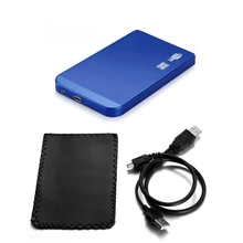 New External Enclosure Case for Hard Drive HDD 2.5″ Usb 2.0 Ultra Slim Sata Hdd Portable Case