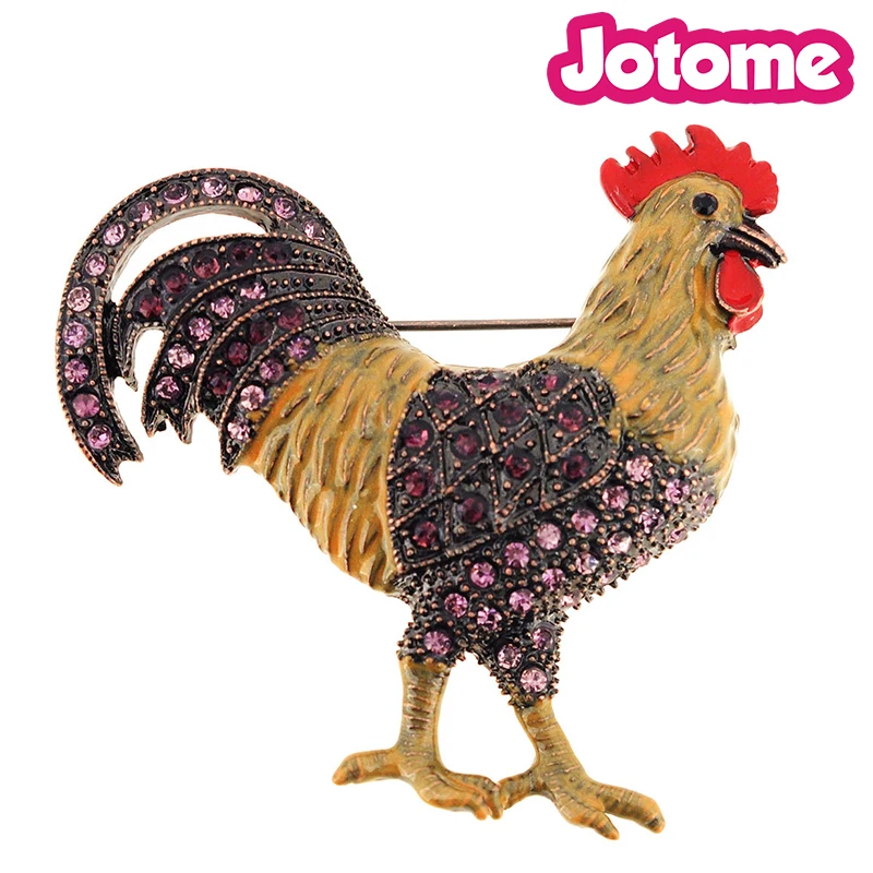 100 Pcs Banyak Rooster Berkokok Antik Ayam Jantan Ayam Hewan Bros