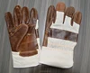 DEELY 10.5inch cotton back furniture leather safety gloves for workers