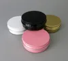 4 Colors 2 oz cute small metal tin round boxes