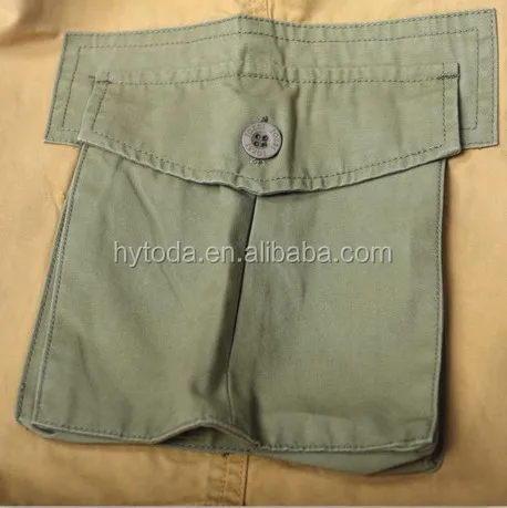 Men Cargo Shorts 100% cotton short pants (4).jpg