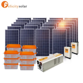 40watt Off Grid Complete Kit 40w Solar Panel For 12v System