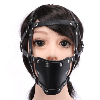 Soft Leather Bandage With Soft Abs Mouth Ball Sex Ball Gag Buy