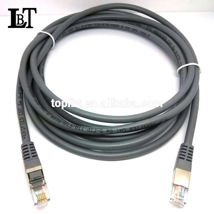 1-meter Six-pin RJ12 Flat Phone Line 6P6C Green Copper 6-PIN Phone Line S!