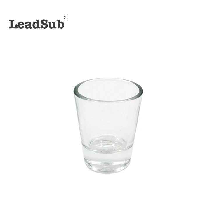 Customized Logo 45ml Whiskey Wine Blanks Sublimation Glass Mini Shot Glasses  - China Shot Glass and Glass Cup price