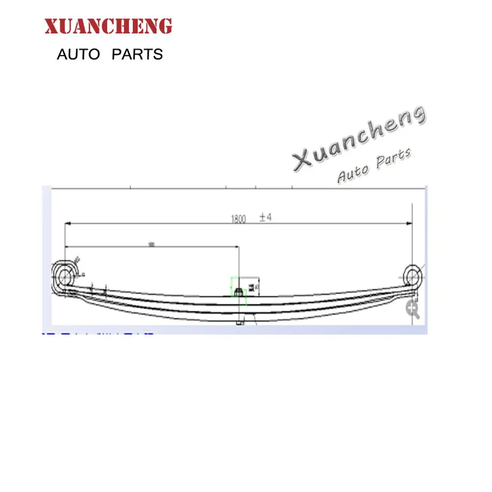 Auto Accessories Uspension Parts,Small Leaf Spring For Mb Actros Leaf