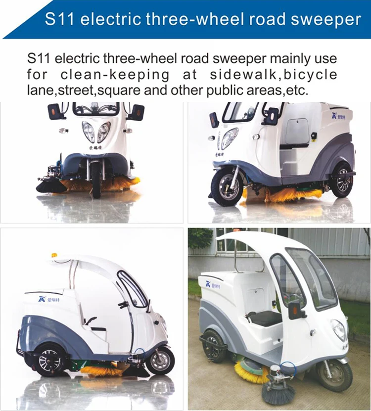 Street Sweeper Vehicle