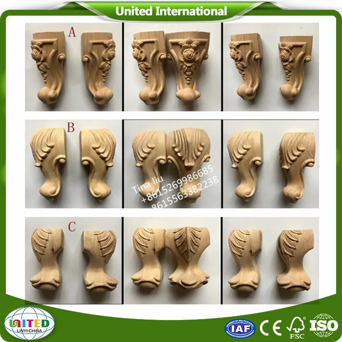 Wood carving Furniture foot