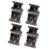 Custom locking 90 degree self-locking folding furniture table leg hinge
