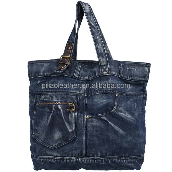 Fashionable Style Women Jeans Bag,Jeans Beach Bag,Jeans Tote Bag Buy