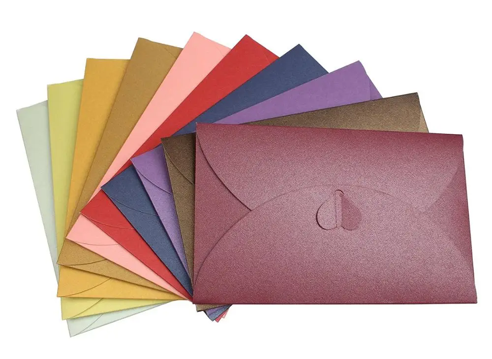 Cheap Custom Wholesale Bulk Multiple Style Mini Packaging Paper Envelope