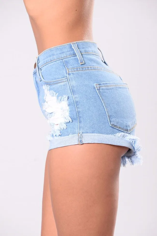 cheap denim shorts women