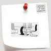 Glass Interesting Design With modern concise Dining Table