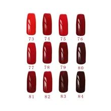 Free shipping Red Wine Series 12 pcs MIJIQUAN Gel Nail Polish 15ml 12 colors for choice