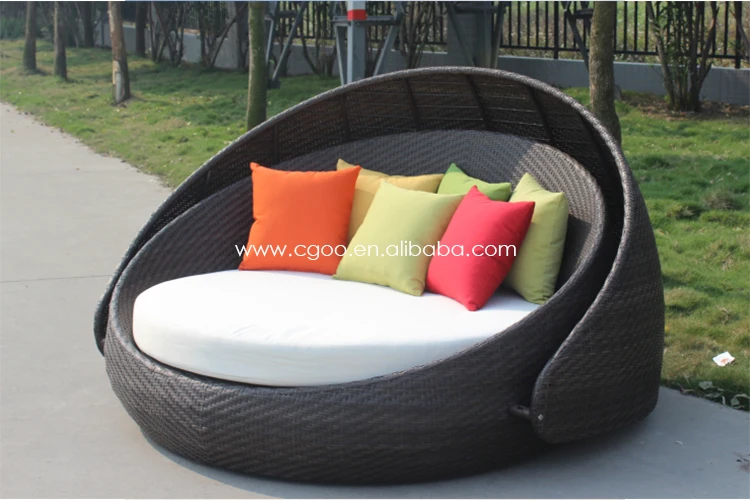 Outdoor Lounge Chair With Canopy Arredamento Da Giardino Round
