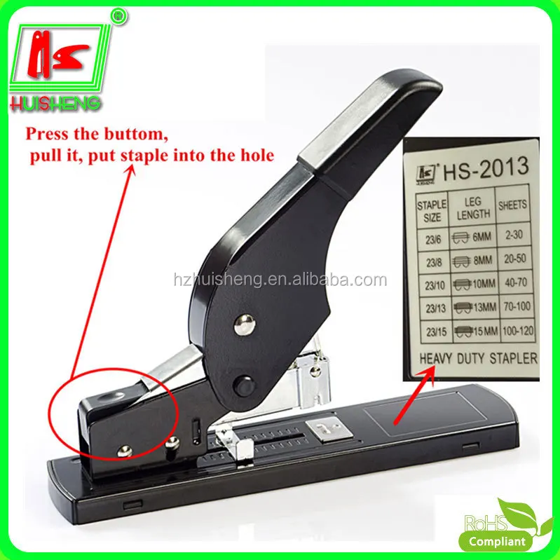 large stapler