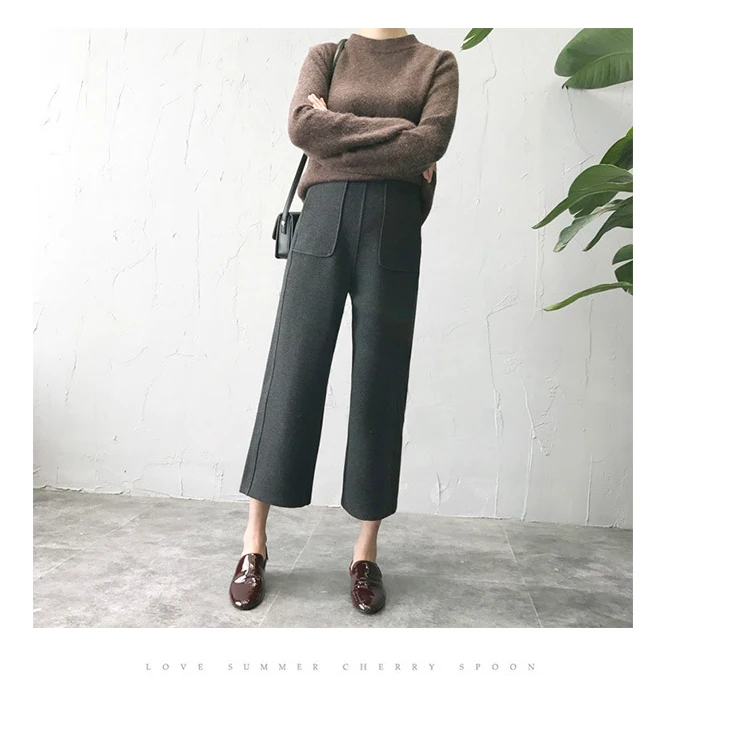 2019 New Arrival Comfortable Fit Winter Hairy Maternity Work Pants.jpg