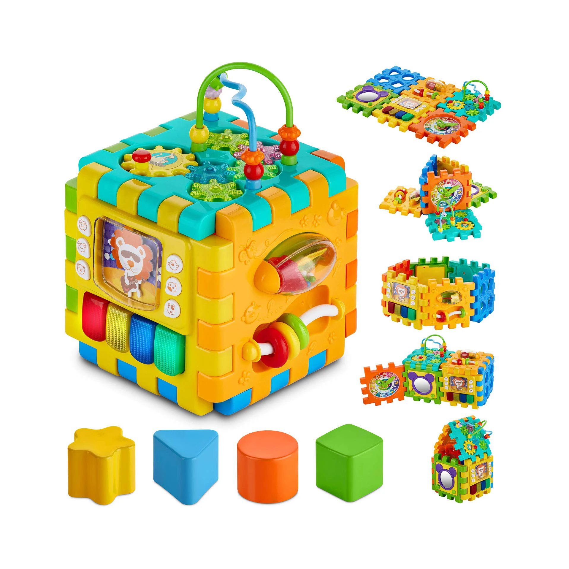 activity cube for babies
